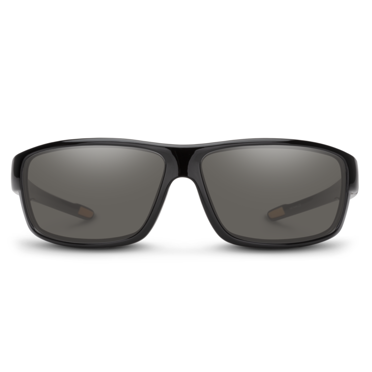 Suncloud Suncloud Voucher - Black Frame Polarized Sunglasses Gray Lens