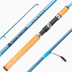 Dark Matter Dark Matter John Skinner 1pc Jig & Bounce Metallic Blue Spinning Rod