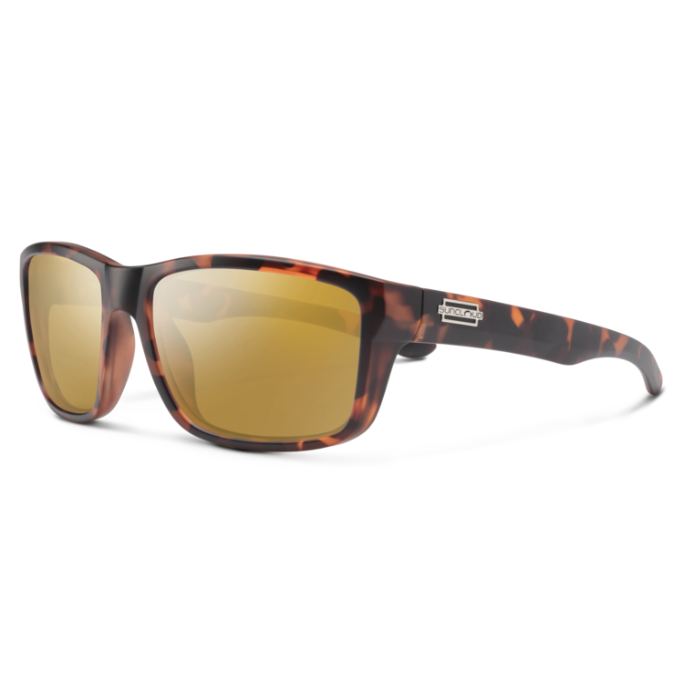 Suncloud Suncloud Mayor - Matte Tortoise Frame Polarized Sunglasses