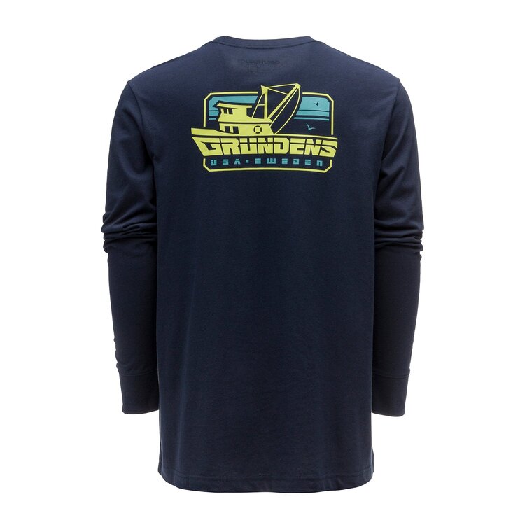 Grundens Grundens Commercial Boat LS T-Shirt