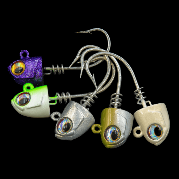 NLBN NLBN - 1/2oz Tin 5" Jigheads 8/0 2X Hook