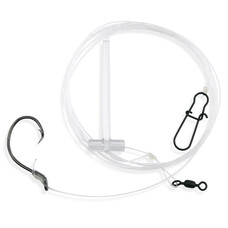 Aqua Clear Aqua-Clear ST-5C Striped Bass Circle Hook Eel Dropper Loop Surf RigRig