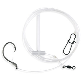 Aqua Clear Aqua-Clear ST-5C Striped Bass Circle Hook Eel Dropper Loop Surf RigRig