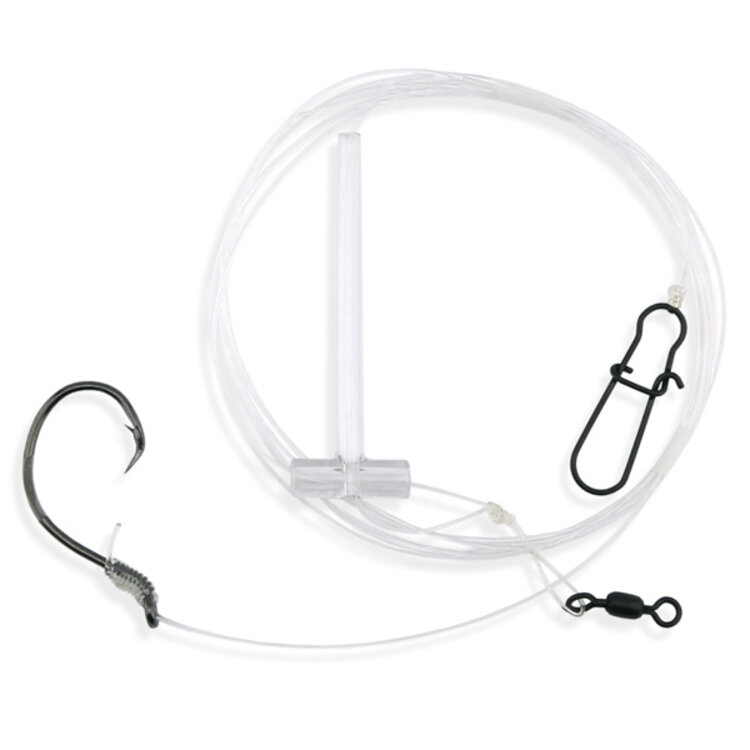 Aqua Clear Aqua-Clear ST-5C Striped Bass Circle Hook Eel Dropper Loop Surf RigRig