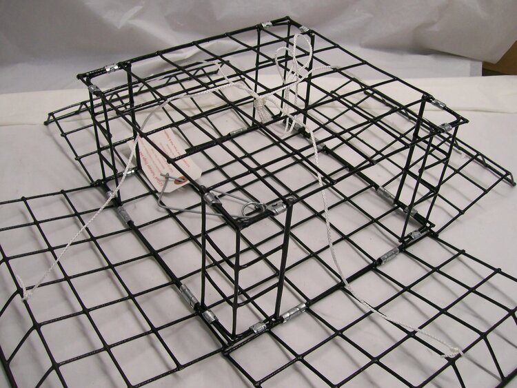 E-Z Catch E-Z Catch Weekender 4 Door Crab Trap w/Bait Pin (9"x9"x6")