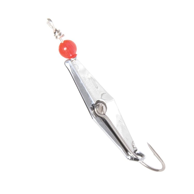 ClarkSpoon Clarkspoon - Original Chrome with Red Bead