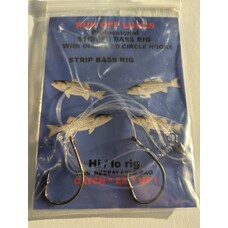 Run Off Lures Hi-Lo 5/0 Circle Hook Striper Rig