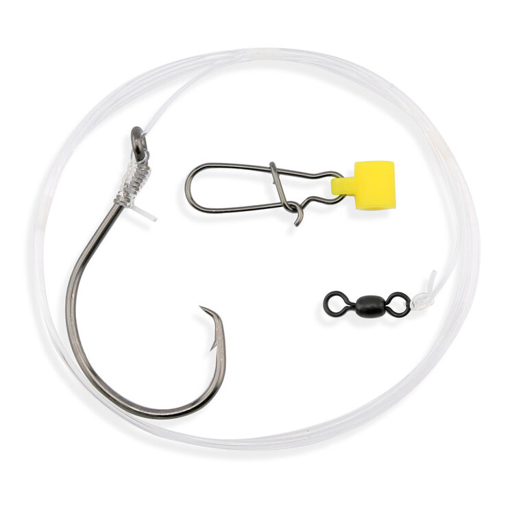 Aqua Clear Aqua-Clear Striped Bass Chunk Bait Circle Hook Rigs w/Fish Finder