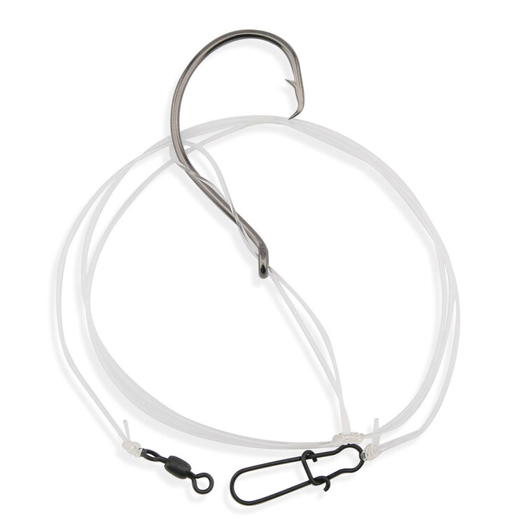 Aqua Clear Aqua-Clear Striped Bass Circle Hook Clam Dropper Loop Surf Rig