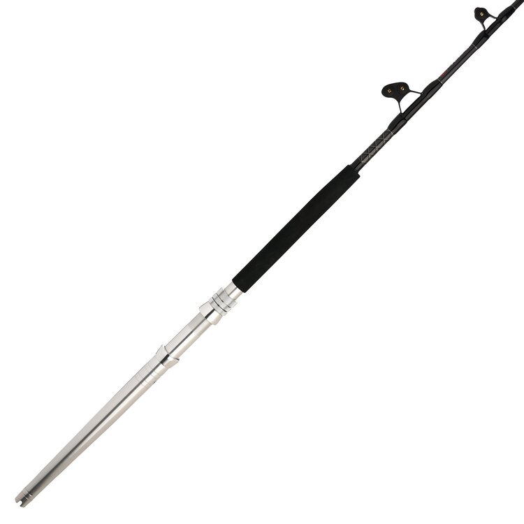 PENN Penn Ally II 6ft X-Heavy 80-130lb PacBay Roller Guides Straight Butt Conventional Boat Rod - ALLYBWII80130C60AR