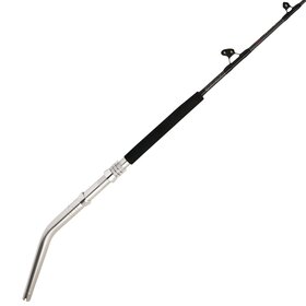 PENN Penn Ally II 6ft Heavy 50-80lb PacBay Roller Guides Bent Butt Conventional Boat Rod - ALLYBWII5080C60ARBB