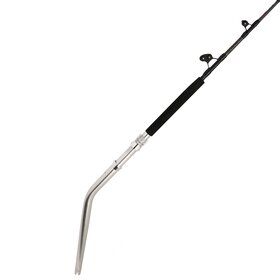 PENN Penn Ally II 6ft X-Heavy 80-130lb PacBay Roller Guides Bent Butt Conventional Boat Rod - ALLYBWII80130C60ARBB
