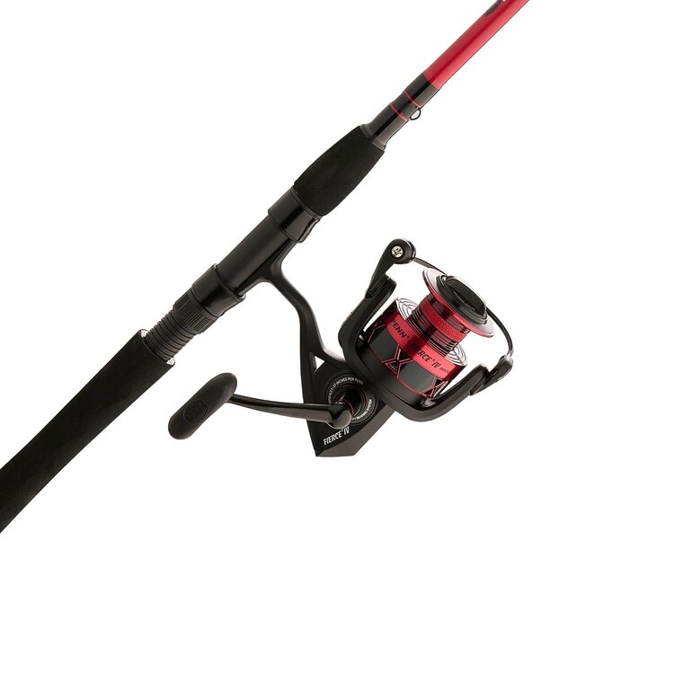 PENN Penn Fierce IV PRE-SPOOLED 7ft Medium Action Spinning Combo 2pc - FRCIV4000702M