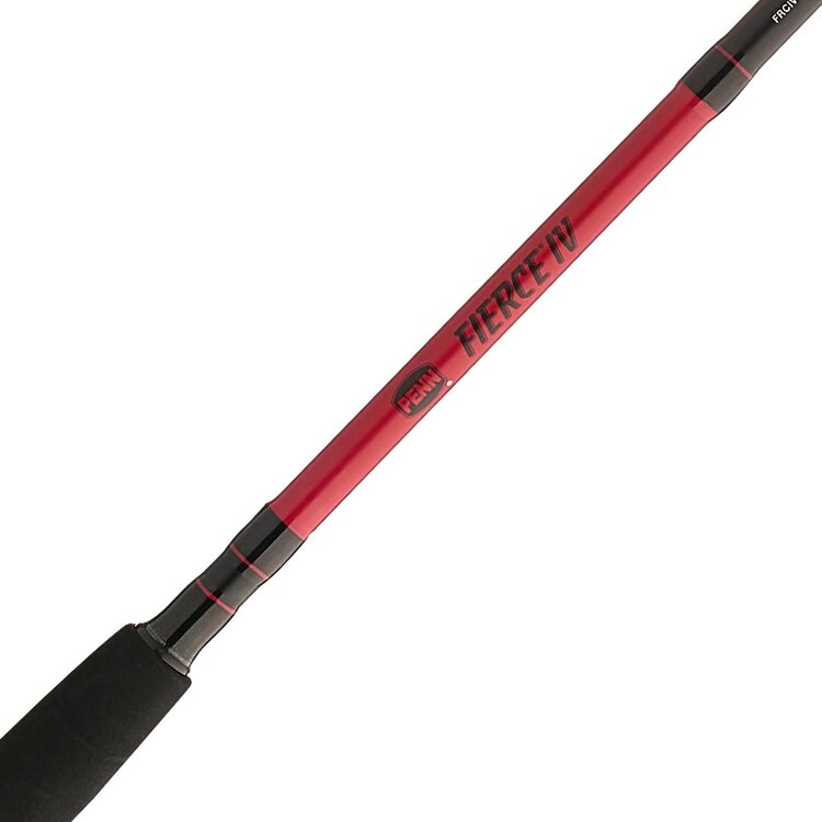 PENN Penn Fierce IV PRE-SPOOLED 10ft Heavy Action Live Liner Combo 2pc - FRCIV8000LL102H
