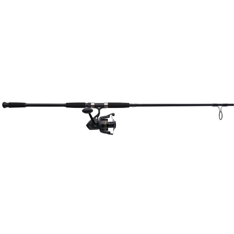 PENN Penn Wrath II PRE-SPOOLED 10ft Heavy Action Spinning 2pc Combo - WRTHII8000102H