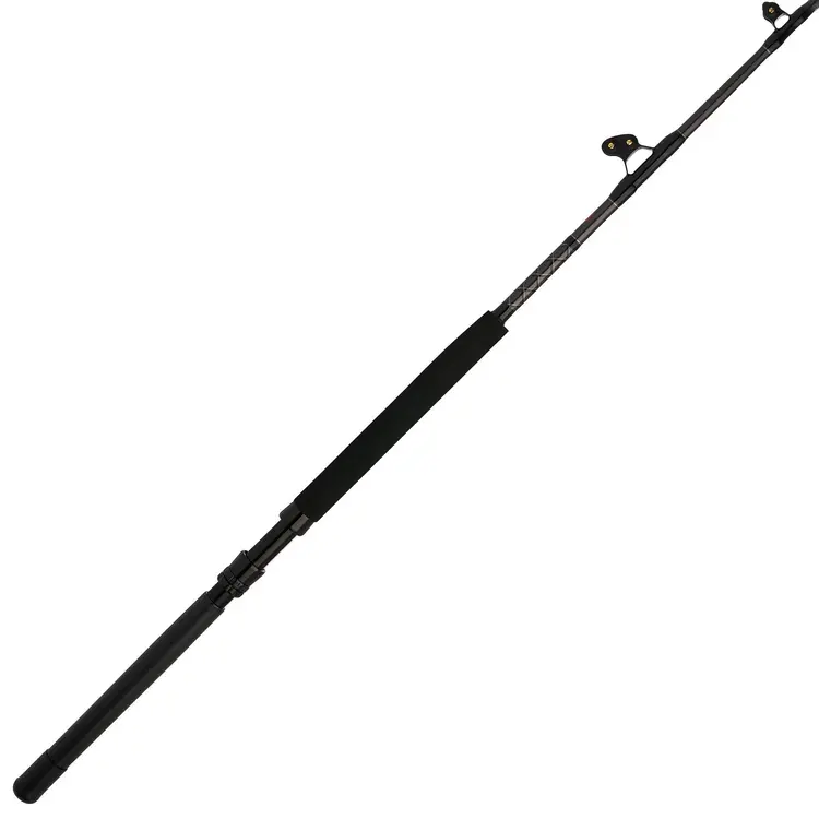 PENN Penn Ally II 6ft Heavy 50-80lb PacBay Roller Guides Straight Butt Conventional Boat Rod - ALLYBWII5080C60AR