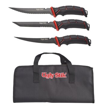 Ugly Stik Ugly Stik Tools 3pc Knife Set w/Case