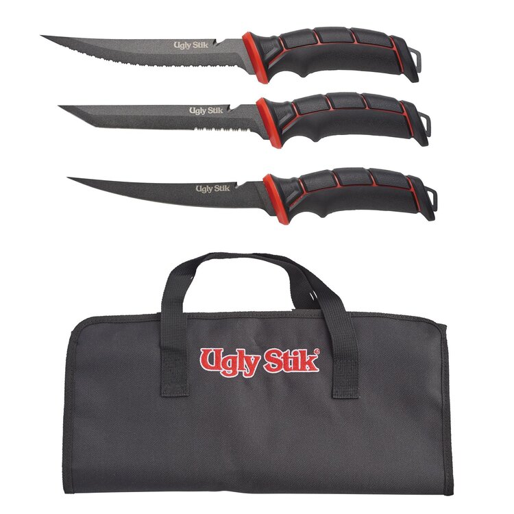Ugly Stik Ugly Stik Tools 3pc Knife Set w/Case