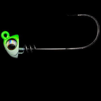 NLBN NLBN - 8" 2X Jig Heads Limesider