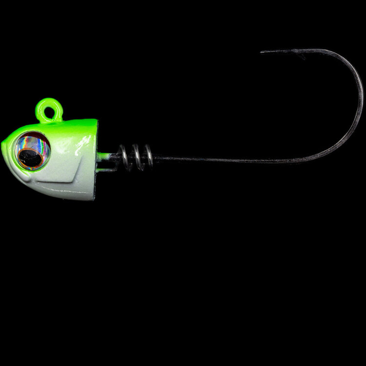 NLBN NLBN - 8" 2X Jig Heads Limesider