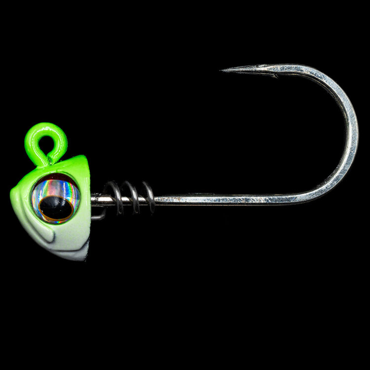 NLBN NLBN - Tuna 4X Super Duty Jig Heads Limesider