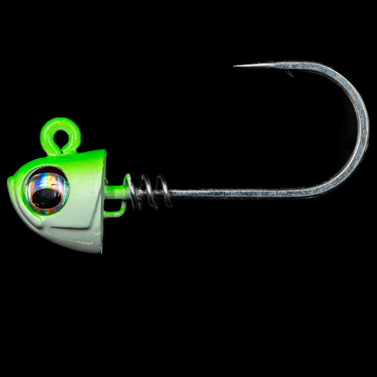 NLBN NLBN - Tuna 4X Super Duty Jig Heads Limesider