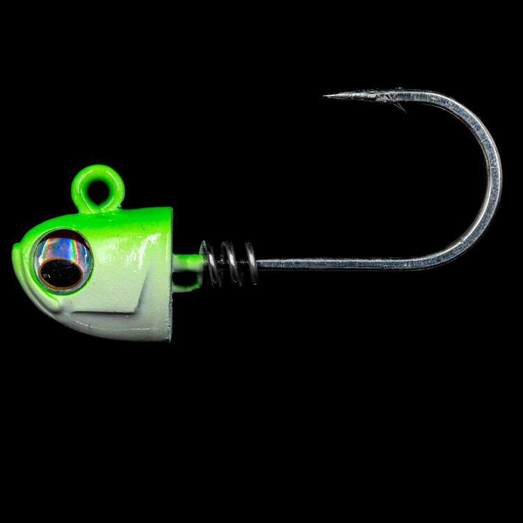 NLBN NLBN - Tuna 4X Super Duty Jig Heads Limesider