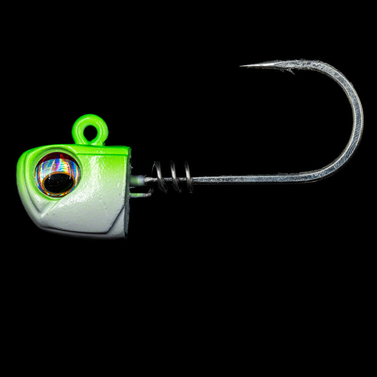 NLBN NLBN - Tuna 4X Super Duty Jig Heads Limesider