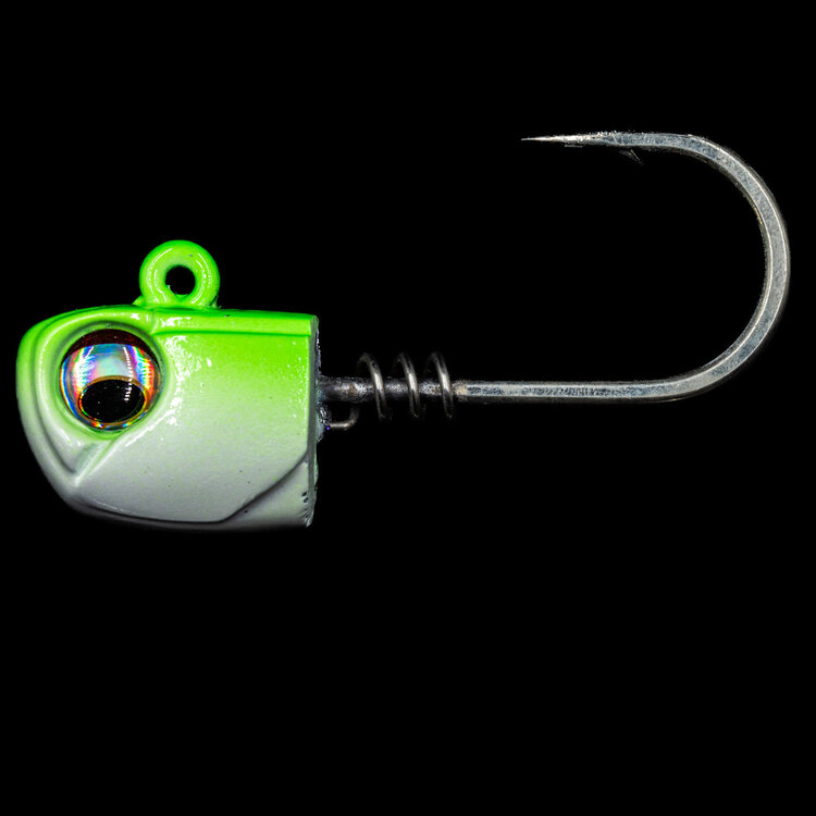 NLBN NLBN - Tuna 4X Super Duty Jig Heads Limesider