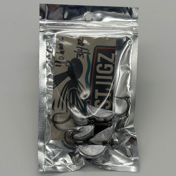 JustJigz JustJigz Sweeper Style Jig Heads 5pk