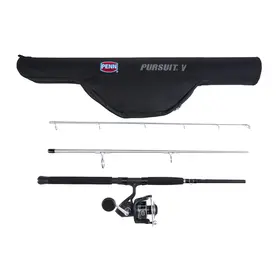 PENN Penn Pursuit V 7ft Med/Heavy Action Spinning 3pc Travel Combo - PURV6000703MHTRVL