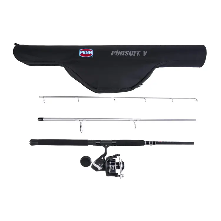 PENN Penn Pursuit V 7ft Med/Heavy Action Spinning 3pc Travel Combo - PURV6000703MHTRVL