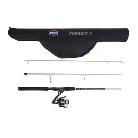 PENN Penn Pursuit V 7ft Medium Action Spinning 3pc Travel Combo - PURV4000703MTRVL