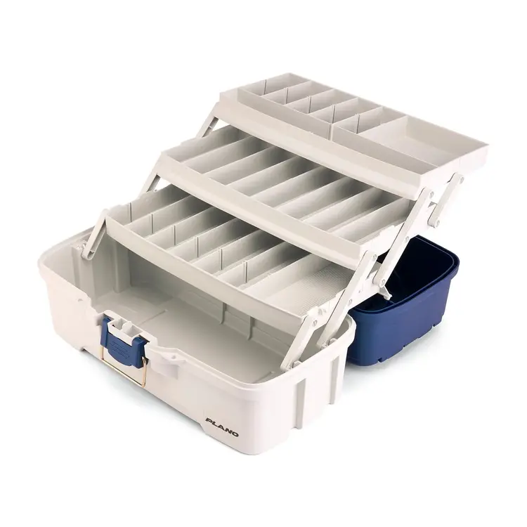 Plano Plano Three-Tray Tackle Box - Blue/White