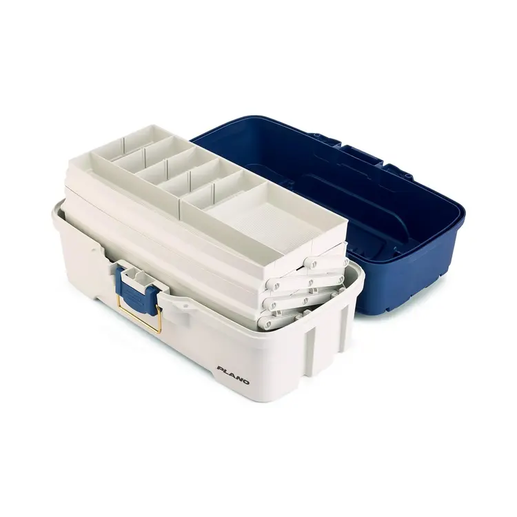 Plano Plano Three-Tray Tackle Box - Blue/White