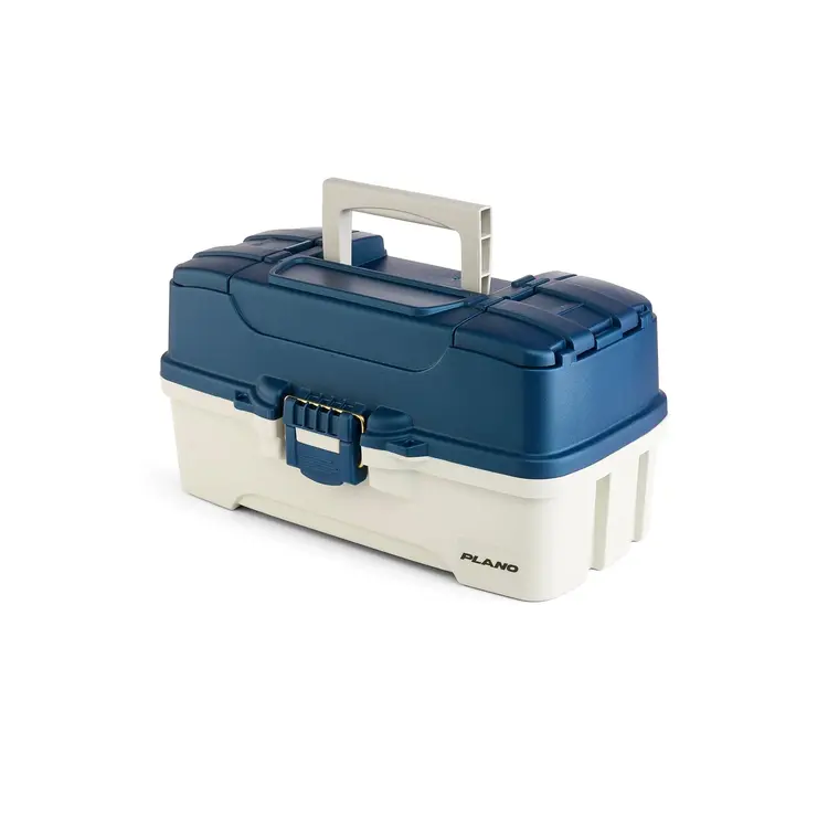 Plano Plano Three-Tray Tackle Box - Blue/White