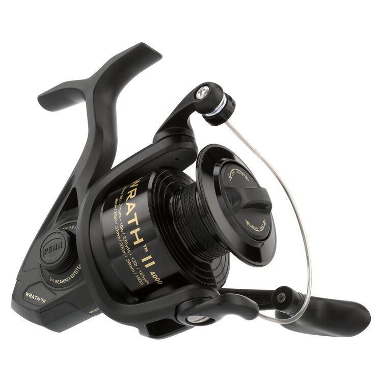 PENN Penn Wrath II WRTHII4000C Spinning Reel - Blister Pack