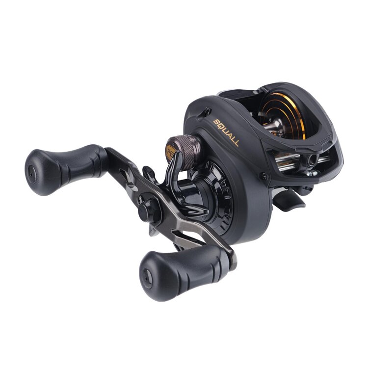 PENN Penn Squall SQL300LP Low Profile Baitcast Reel - Right-Hand - Ratio 7.3:1