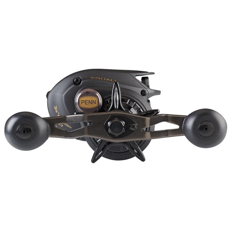 PENN Penn Squall SQL300LP Low Profile Baitcast Reel - Right-Hand - Ratio 7.3:1
