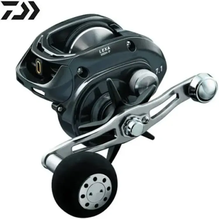 Daiwa Daiwa Lexa LX300HL-P Low-Profile Baitcasting Reel - Left Hand - Power Handle