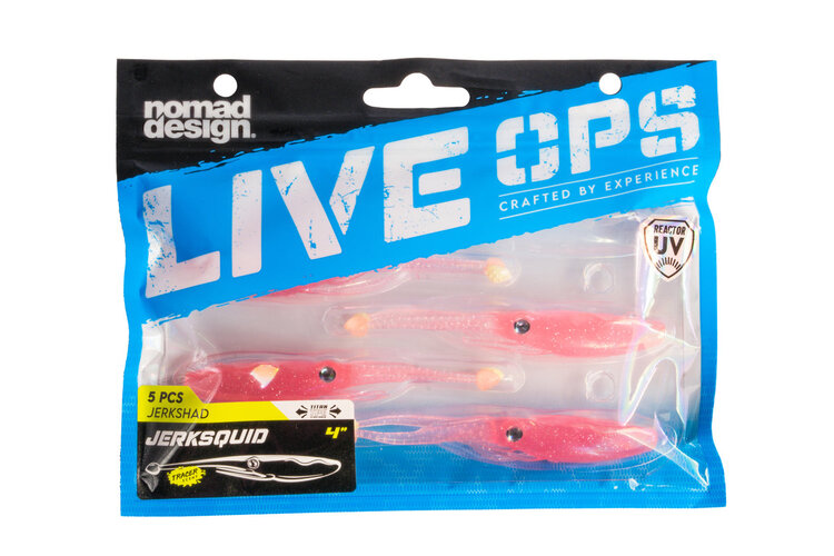 Nomad Design Nomad Design Jerksquid 4" - 5 pcs