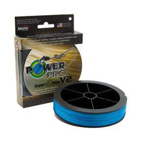 Power Pro Power Pro Super 8 Slick V2 Braided Spectra Line 300yd Spool - Marine Blue