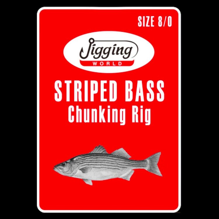 Jigging World Jigging World Striped Bass Hi-Lo  Inline Circle Hook Rig