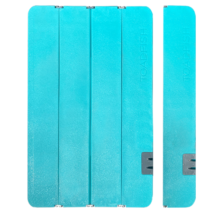 Toadfish Toadfish Stowaway Folding Cutting Board w/Built in Knife Sharpener - Teal