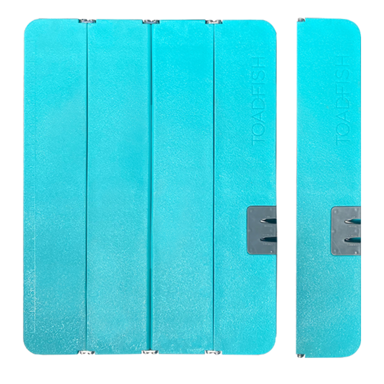 Toadfish Toadfish Stowaway Folding Cutting Board w/Built in Knife Sharpener - Teal