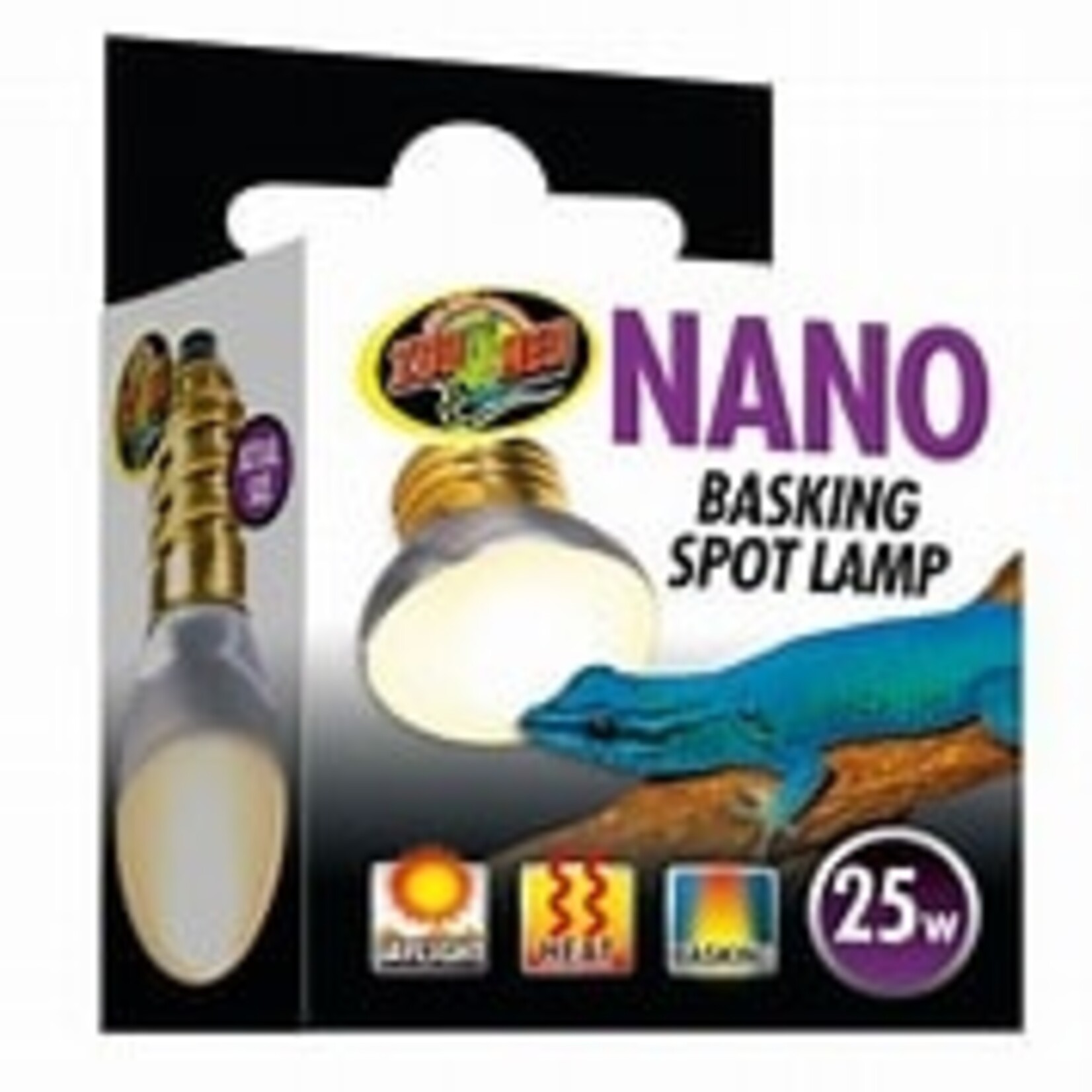 ZOO MED LABORATORIES, INC. ZOO NANO BASKING SPOT LMP 40WT