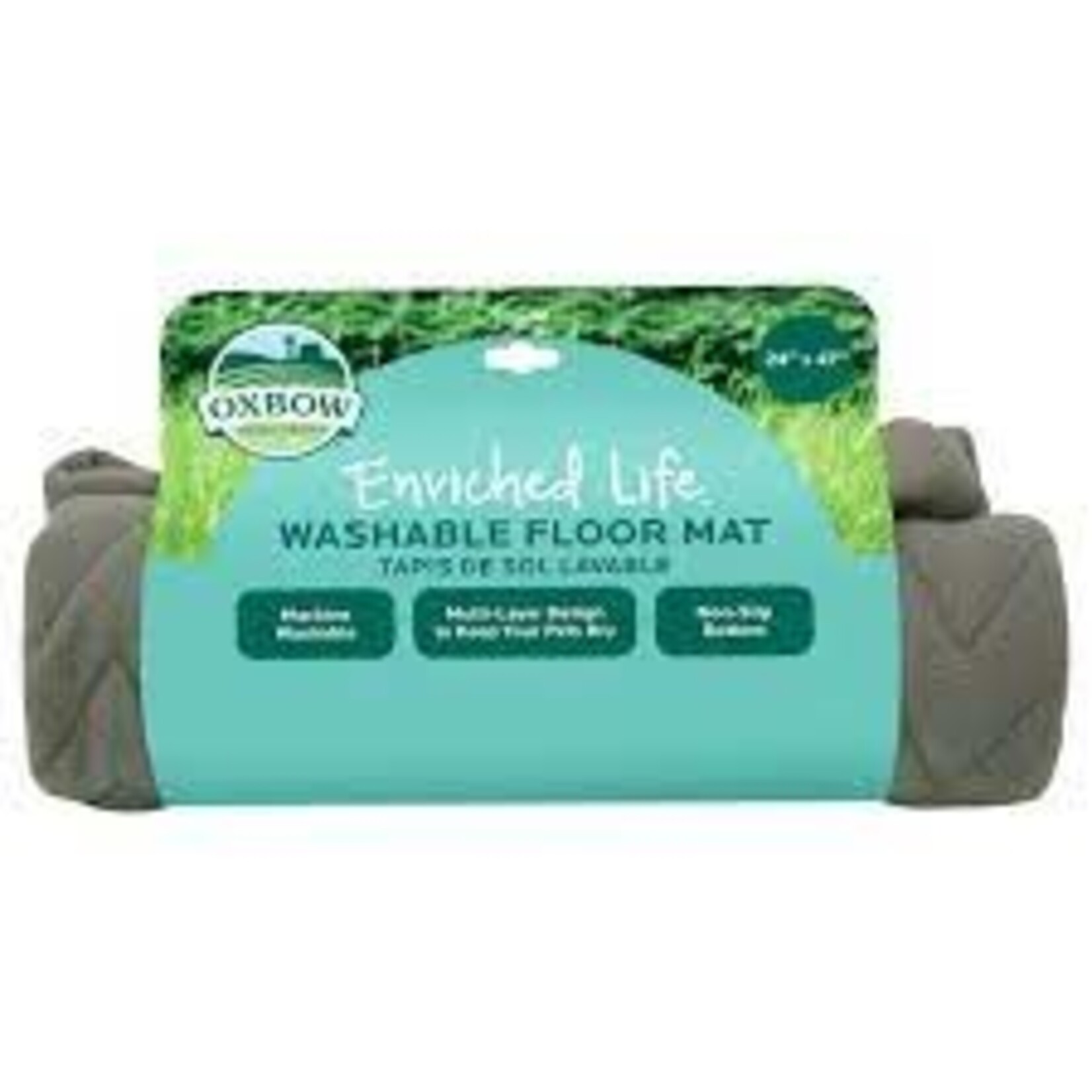 OXBOW PET PRODUCTS Oxbow Enriched Life Washable Floor Mat 24" x 47"