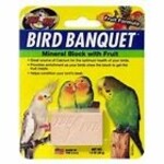 ZOO MED LABORATORIES, INC. ZOO BIRD BANQ FRT MNRL BLOCK SM