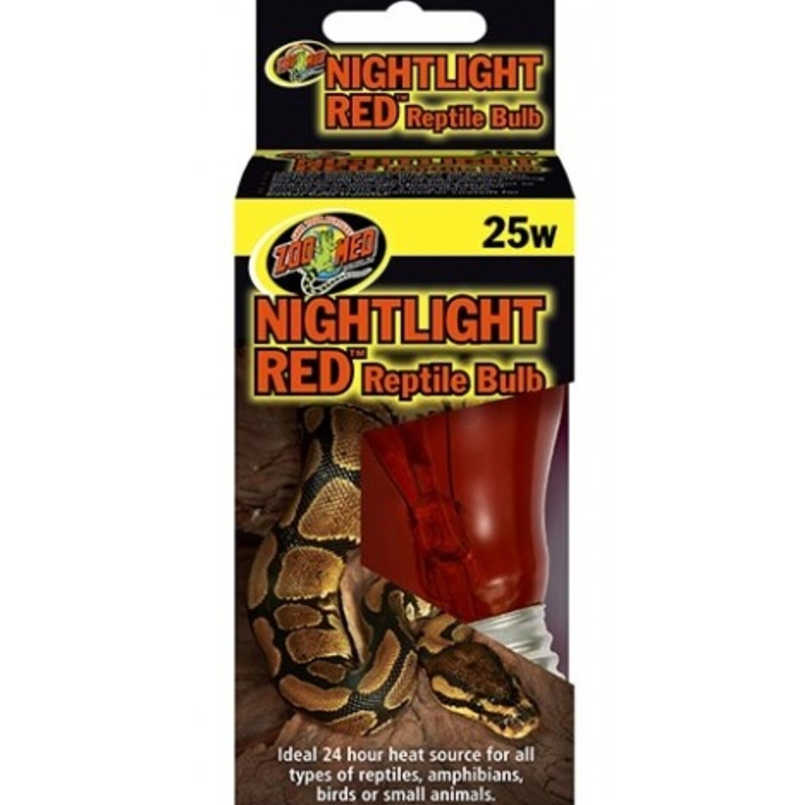 ZOO MED LABORATORIES, INC. ZOO RPTL RED NIGHTLGHT BLB 25WT