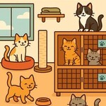 CAT BOARDING OVERNIGHT